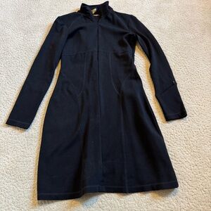 Athleta Black Long Sleeve Dress